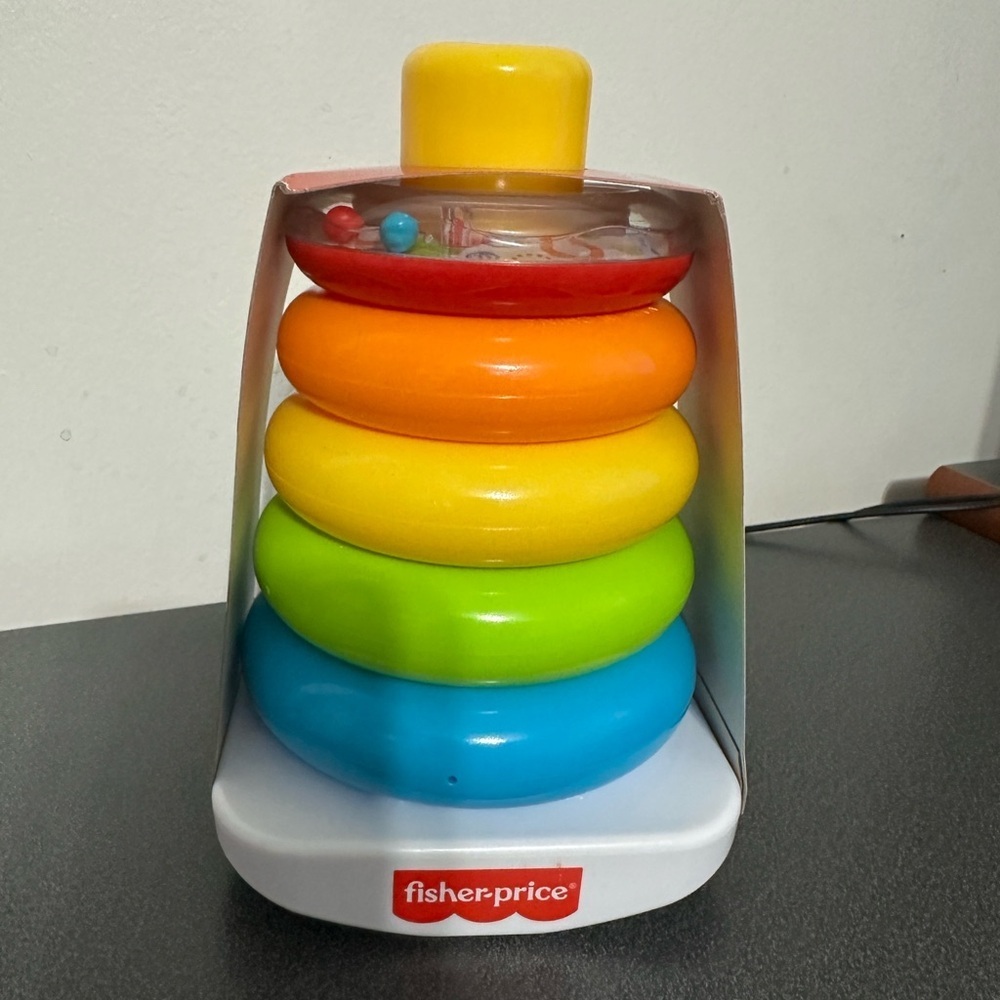 Fisher-Price Colorful Stacking Rings - Picture 3 of 6